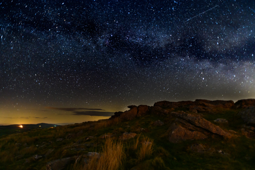 Milky Way over the Brecon Beacons national park