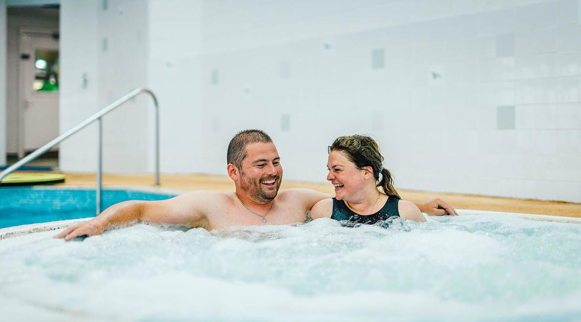 Riverside Leisure park whirlpool bath